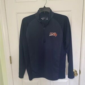 EUC Mens Antigua NFL Chicago Bears 100tg Anniversary Edition Blue Quarterzip L